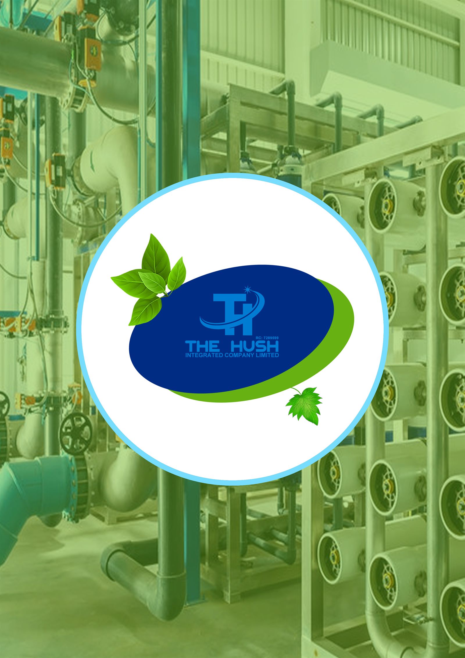 The Hush reverse-osmosis purification plant